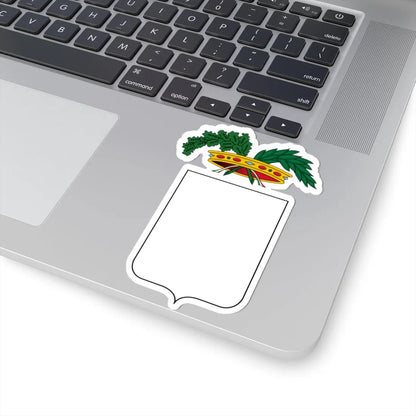 Blank - Italy province-Stemma (Italy) (Coat of Arms) STICKER Vinyl Kiss-Cut Decal - The Sticker Space