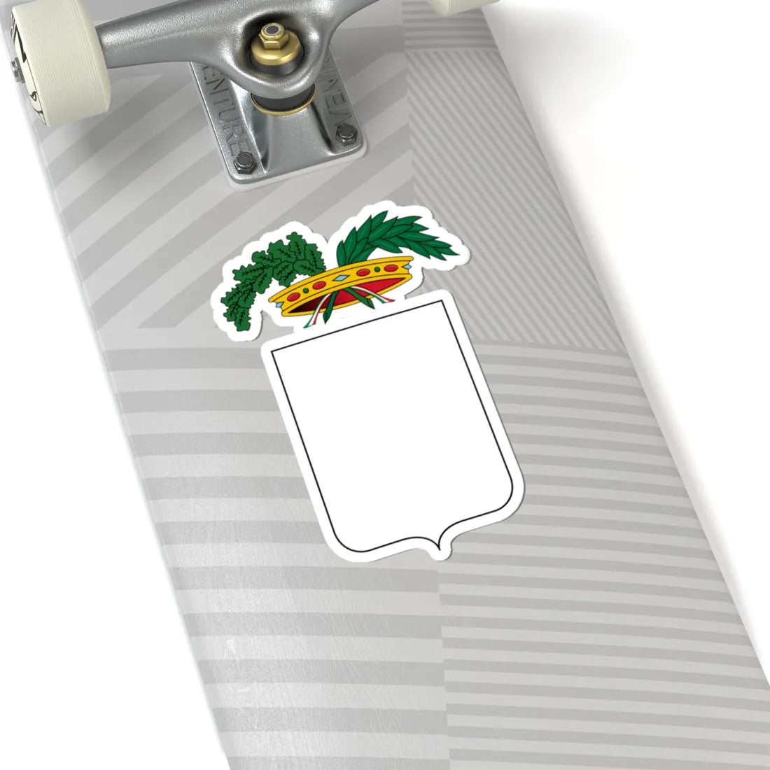 Blank - Italy province-Stemma (Italy) (Coat of Arms) STICKER Vinyl Kiss-Cut Decal - The Sticker Space