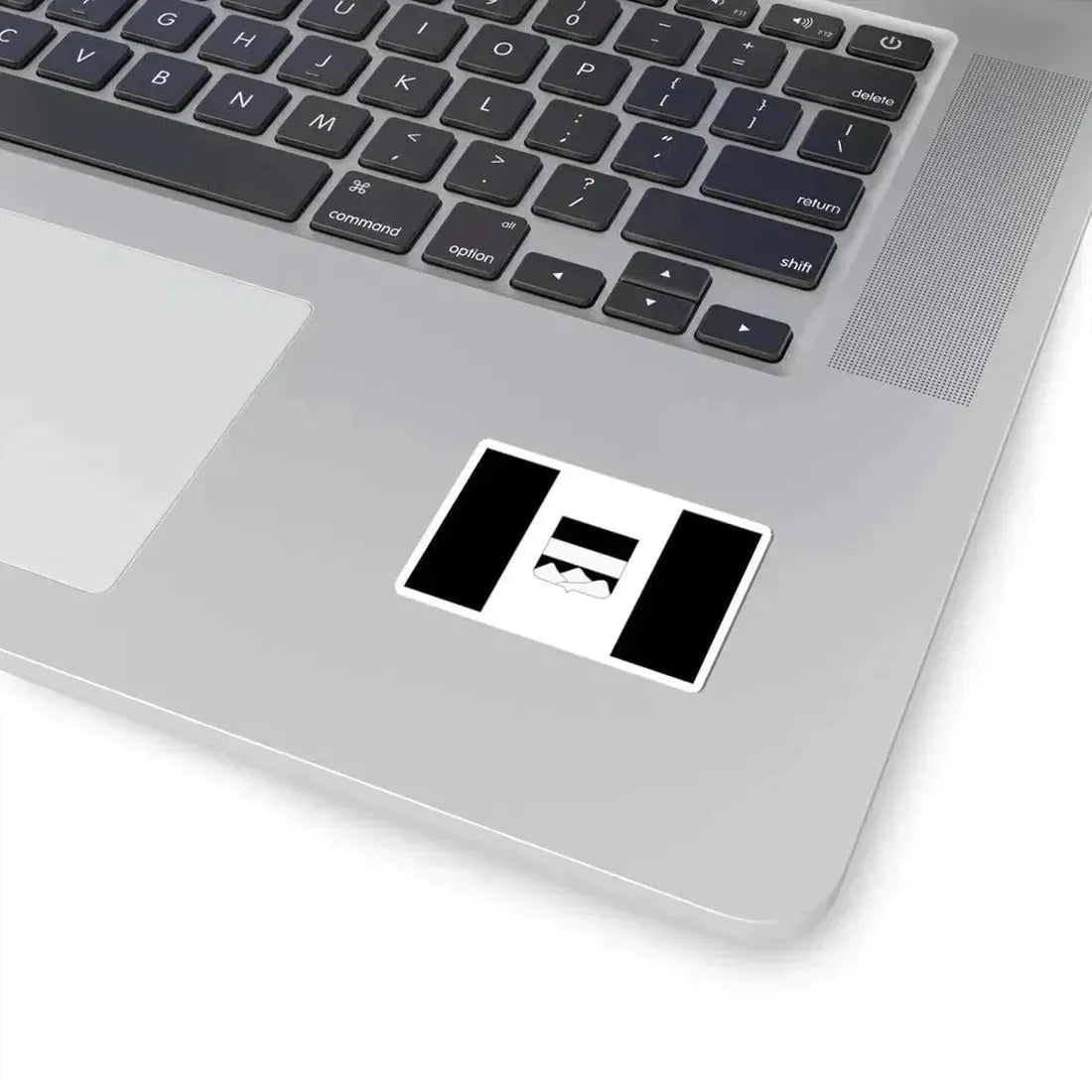 Blankenberge vlag (Belgium) STICKER Vinyl Kiss-Cut Decal - The Sticker Space