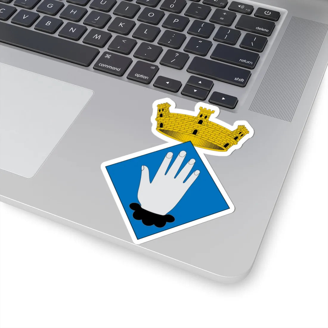 Blasó dAlmatret (Spain) (Coat of Arms) STICKER Vinyl Kiss-Cut Decal - The Sticker Space