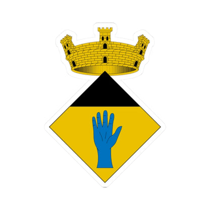 Blasó de Marçà (Spain) (Coat of Arms) STICKER Vinyl Kiss-Cut Decal 2 Inch White - The Sticker Space