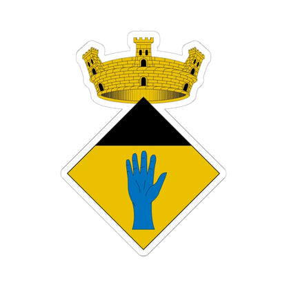 Blasó de Marçà (Spain) (Coat of Arms) STICKER Vinyl Kiss-Cut Decal 6 Inch White - The Sticker Space