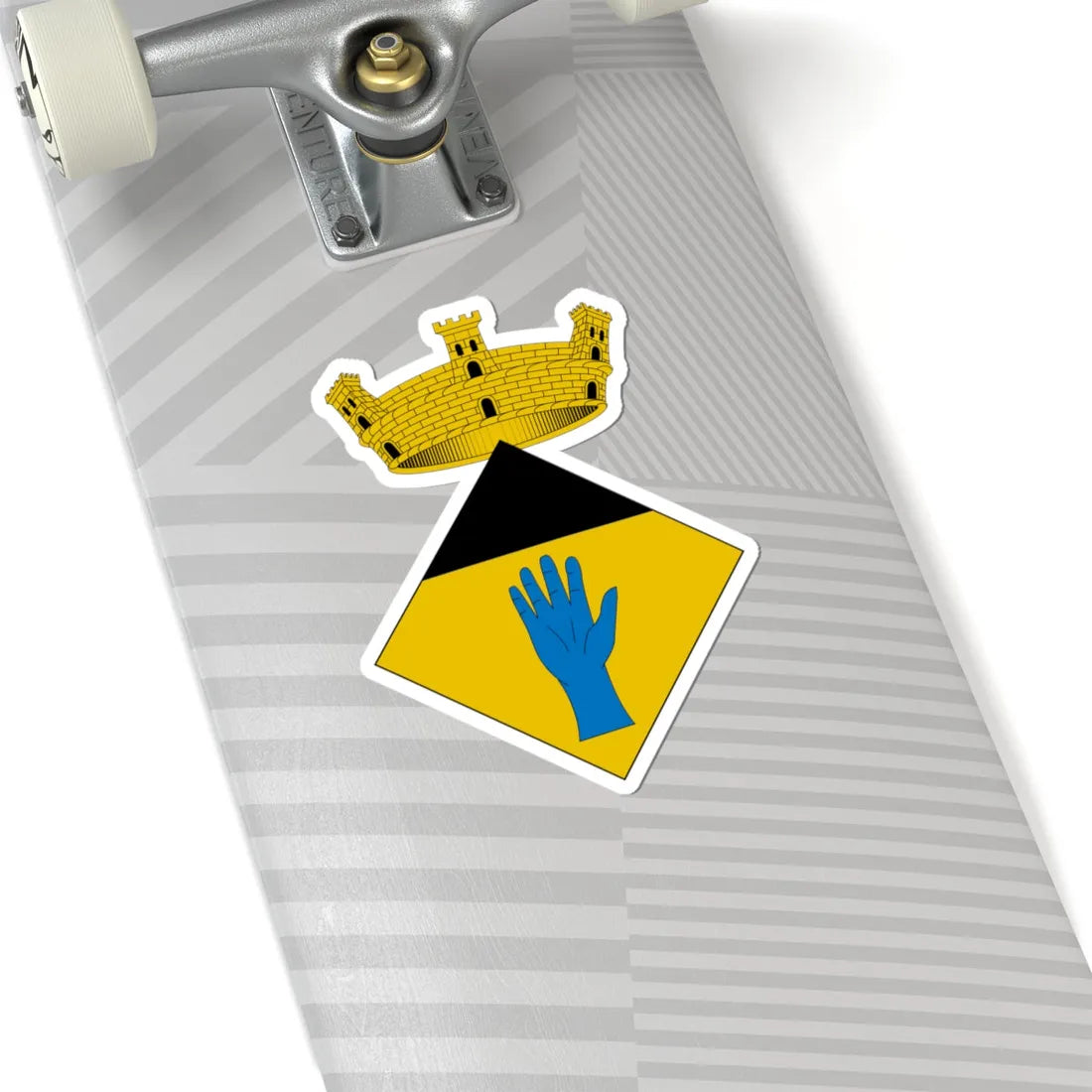 Blasó de Marçà (Spain) (Coat of Arms) STICKER Vinyl Kiss-Cut Decal - The Sticker Space