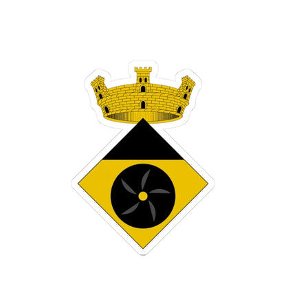 Blasó del Molar (Spain) (Coat of Arms) STICKER Vinyl Kiss-Cut Decal 3 Inch White - The Sticker Space