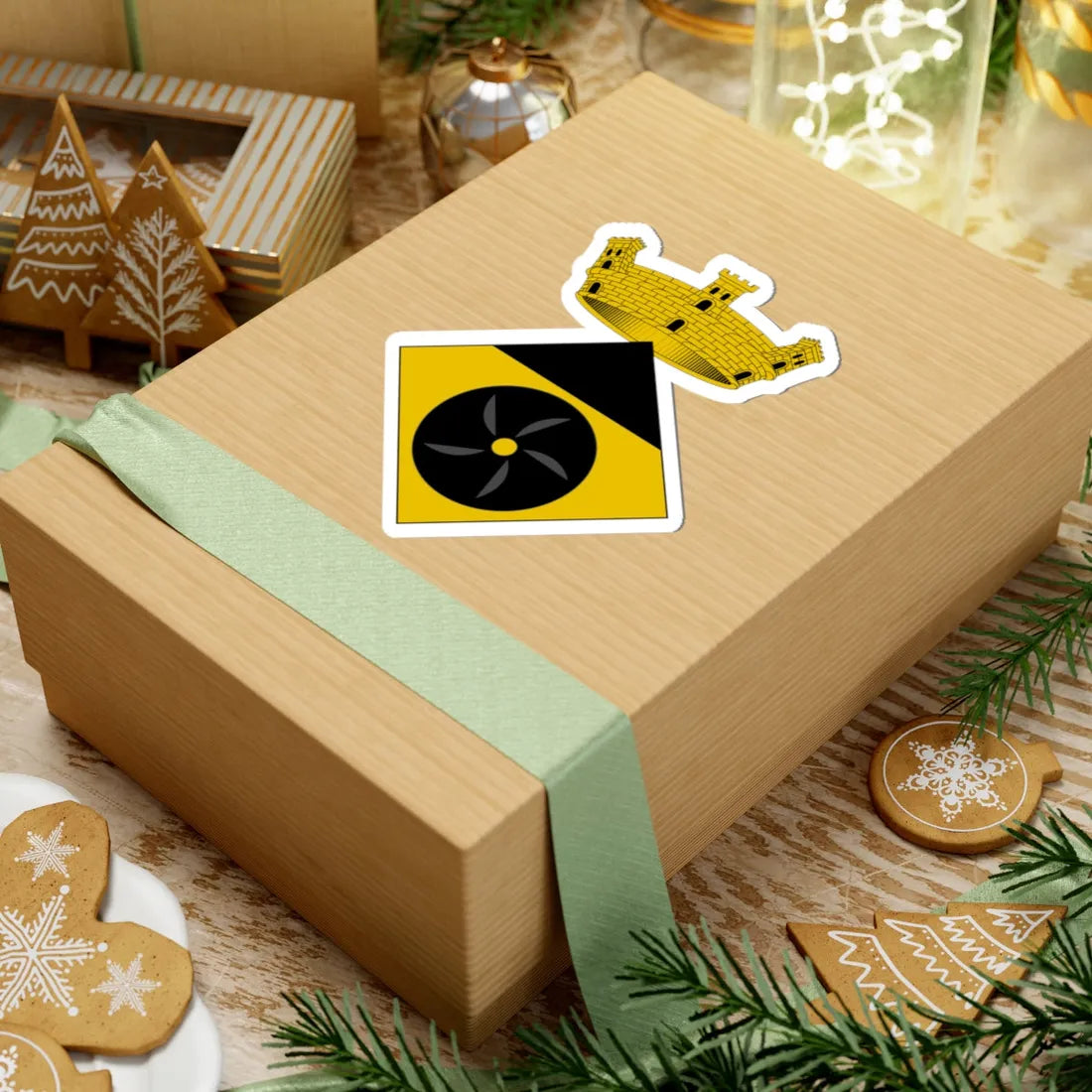 Blasó del Molar (Spain) (Coat of Arms) STICKER Vinyl Kiss-Cut Decal - The Sticker Space