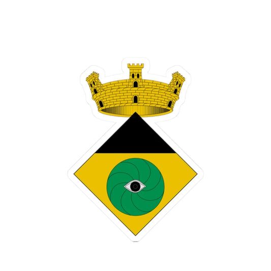 Blasó dUlldemolins (Spain) (Coat of Arms) STICKER Vinyl Kiss-Cut Decal 2 Inch White - The Sticker Space