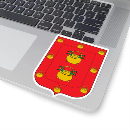 Blasón de la familia Herrera (Spain) (Coat of Arms) STICKER Vinyl Kiss-Cut Decal - The Sticker Space
