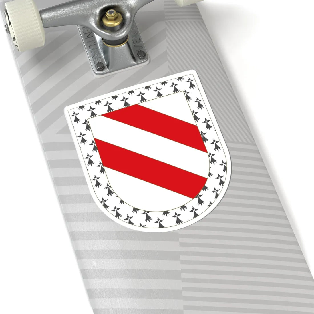 Blasón de la familia Saldaña (Spain) (Coat of Arms) STICKER Vinyl Kiss-Cut Decal - The Sticker Space