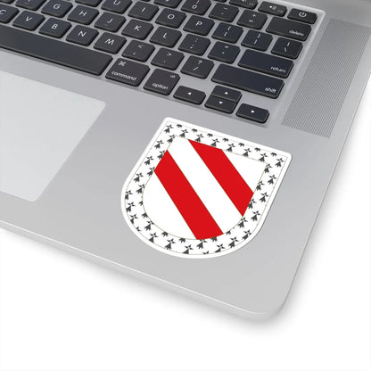 Blasón de la familia Saldaña (Spain) (Coat of Arms) STICKER Vinyl Kiss-Cut Decal - The Sticker Space