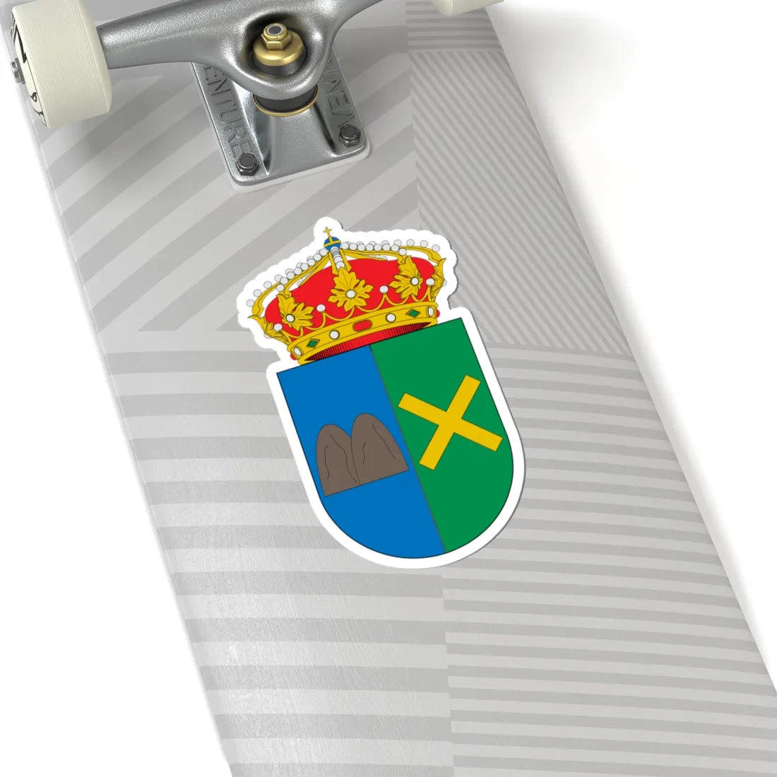 Blasón de Mantinos (Spain) (Coat of Arms) STICKER Vinyl Kiss-Cut Decal - The Sticker Space