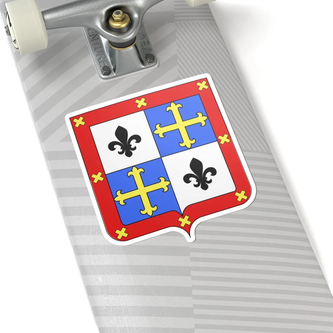 Blasón familia Ýñigo (Argentina) (Coat of Arms) STICKER Vinyl Kiss-Cut Decal - The Sticker Space