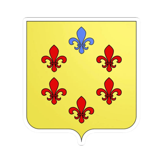 Blasón familia Ýñigo-Genio (Argentina) (Coat of Arms) STICKER Vinyl Kiss-Cut Decal 2 Inch White - The Sticker Space