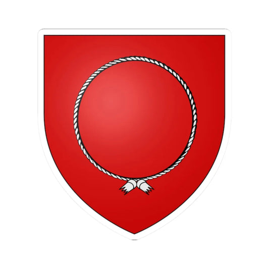 Blason Abraham Socha de Szczytno - Nalecz selon Gelre (Poland) (Coat of Arms) STICKER Vinyl Kiss-Cut Decal 2 Inch White - The Sticker Space