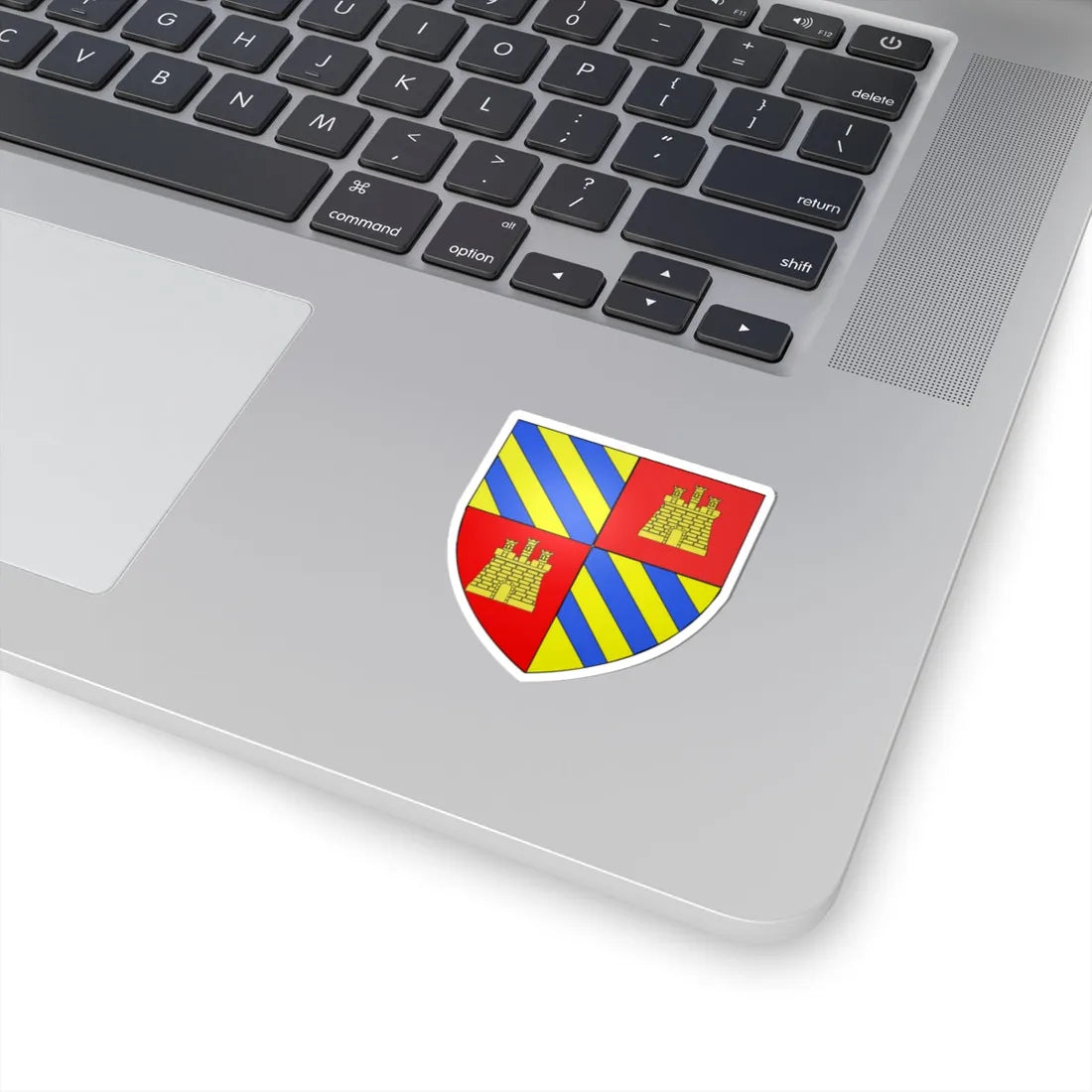 Blason Adhémar de Grignan (France) (Coat of Arms) STICKER Vinyl Kiss-Cut Decal - The Sticker Space