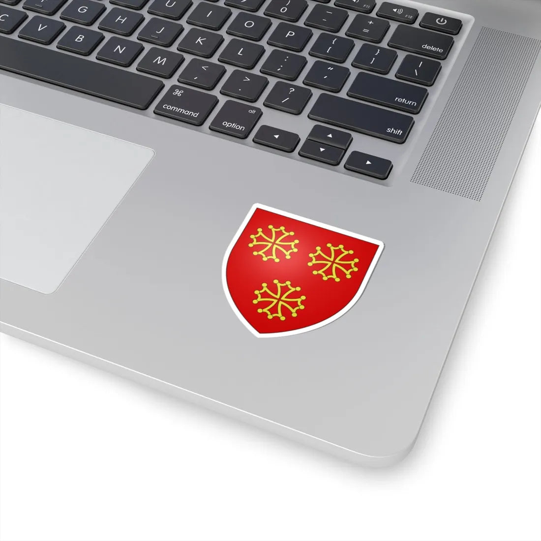 Blason Adhémar de La Garde (France) (Coat of Arms) STICKER Vinyl Kiss-Cut Decal - The Sticker Space