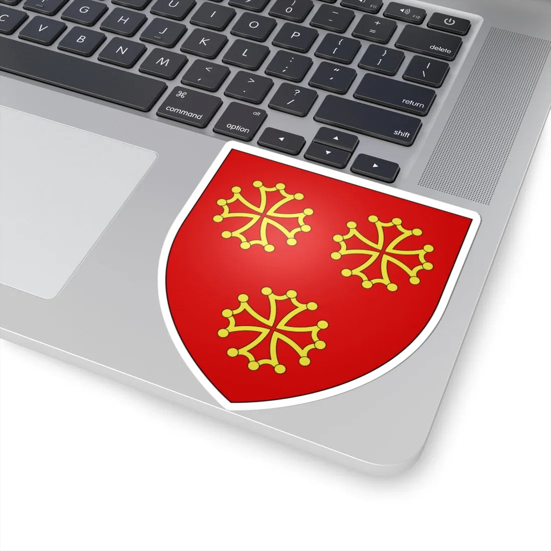 Blason Adhémar de La Garde (France) (Coat of Arms) STICKER Vinyl Kiss-Cut Decal - The Sticker Space