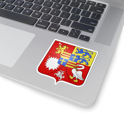 Blason Adolphe de Holstein-Gottorp (Denmark) (Coat of Arms) STICKER Vinyl Kiss-Cut Decal - The Sticker Space