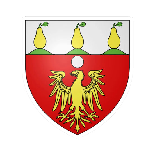 Blason Aguilar (United Kingdom) (Coat of Arms) STICKER Vinyl Kiss-Cut Decal 2 Inch White - The Sticker Space