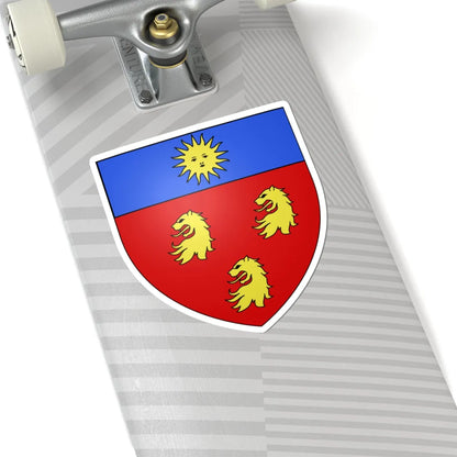 Blason ailhaud (France) (Coat of Arms) STICKER Vinyl Kiss-Cut Decal - The Sticker Space