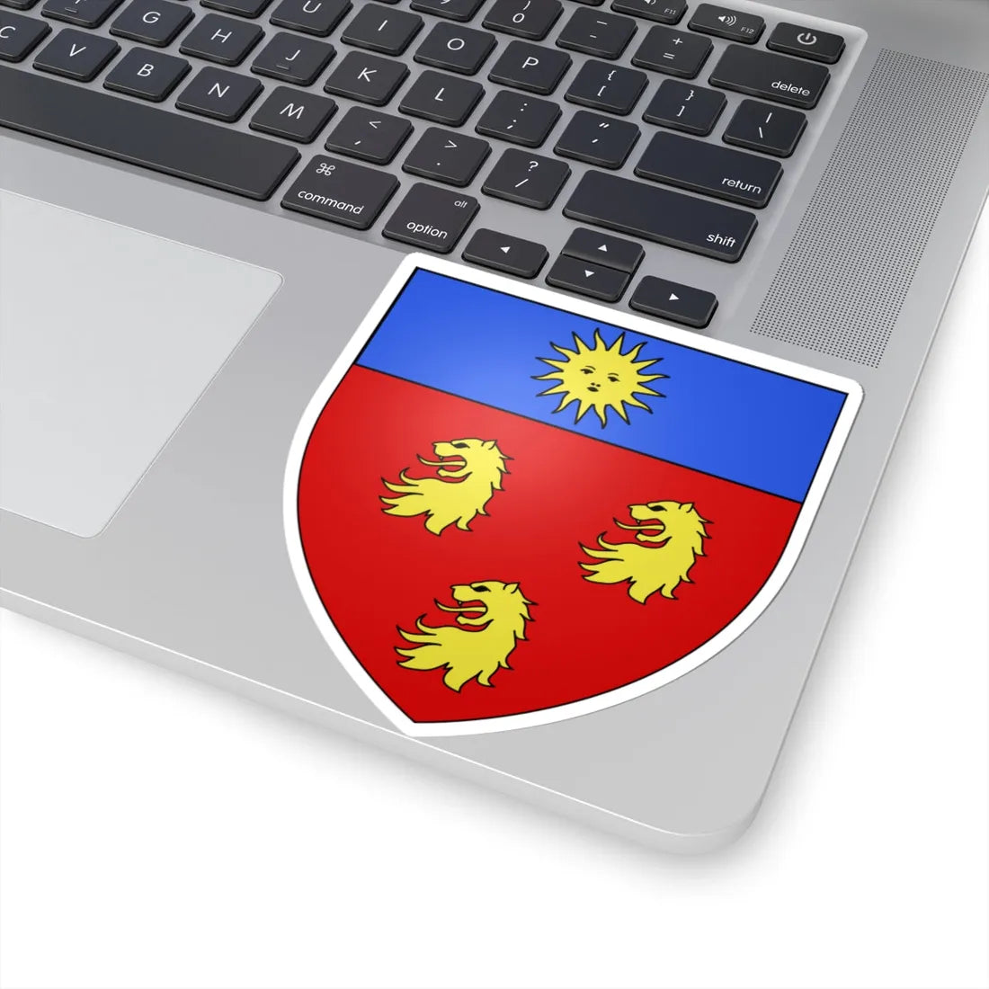 Blason ailhaud (France) (Coat of Arms) STICKER Vinyl Kiss-Cut Decal - The Sticker Space