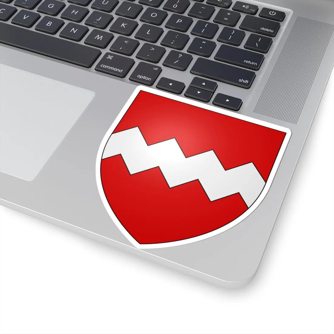 Blason Albert Mourer selon Gelre (Denmark) (Coat of Arms) STICKER Vinyl Kiss-Cut Decal - The Sticker Space