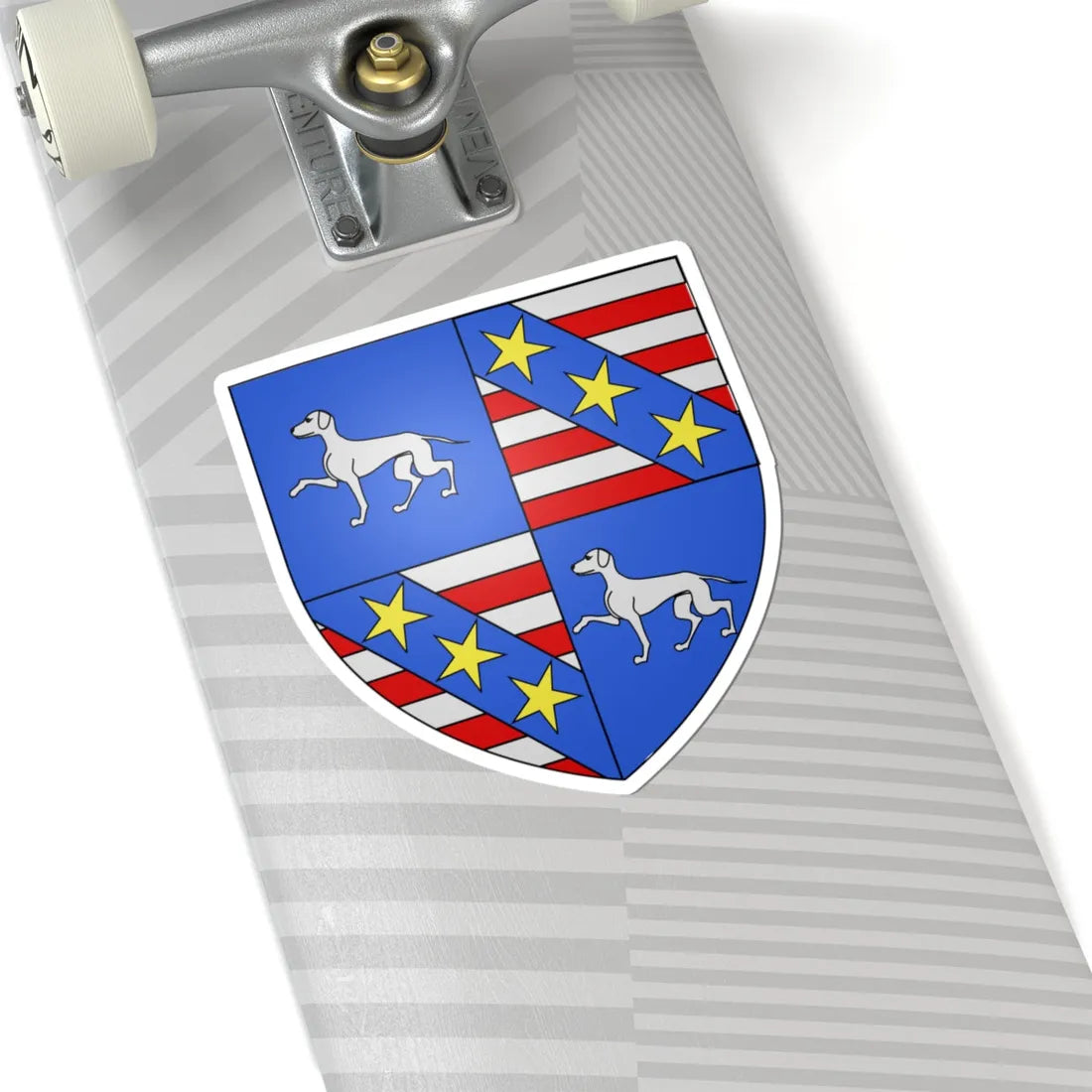 Blason Alies Raymond (France) (Coat of Arms) STICKER Vinyl Kiss-Cut Decal - The Sticker Space
