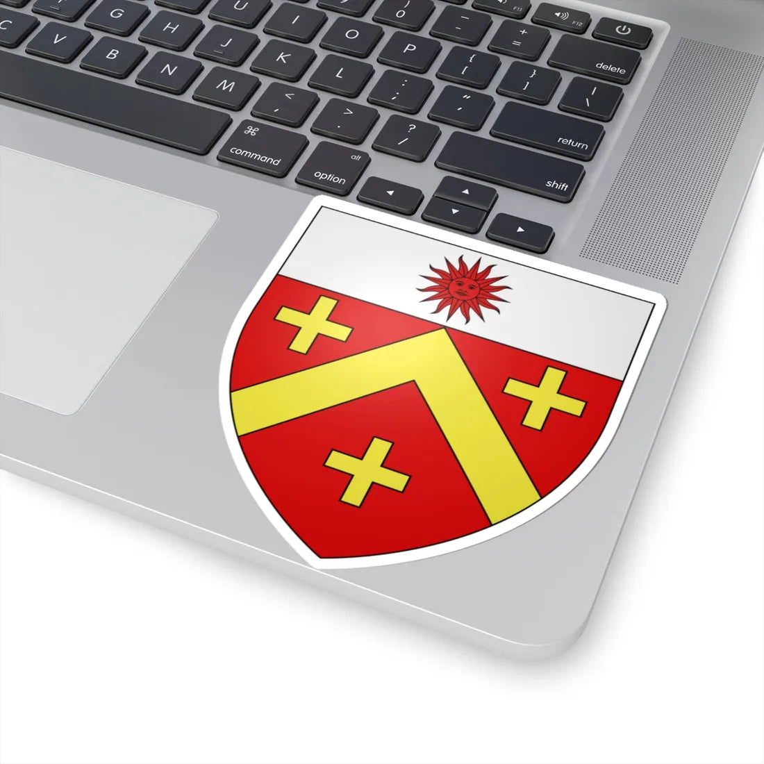 Blason Alrics (France) (Coat of Arms) STICKER Vinyl Kiss-Cut Decal - The Sticker Space