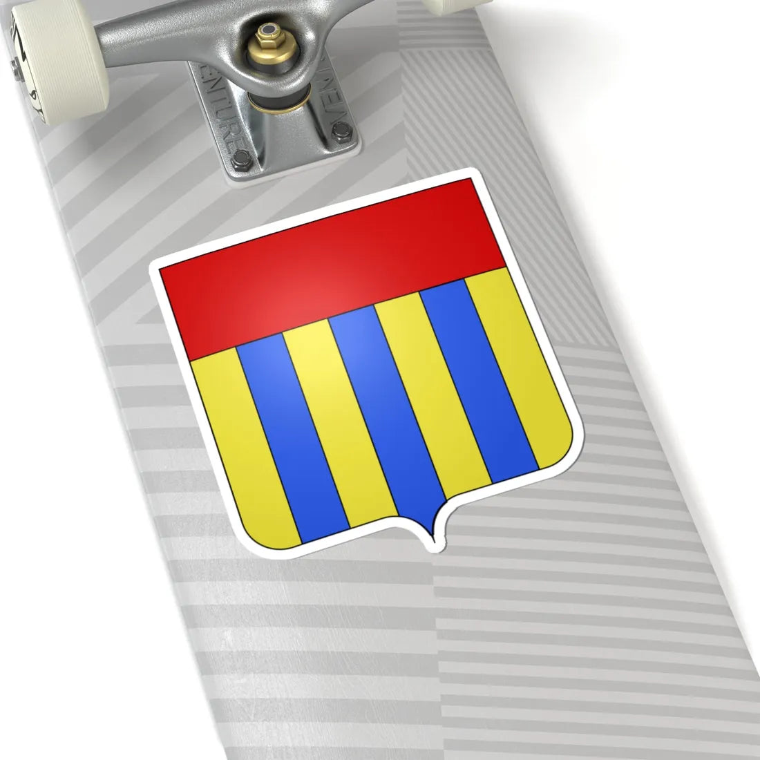 Blason Amay (Belgium) (Coat of Arms) STICKER Vinyl Kiss-Cut Decal - The Sticker Space