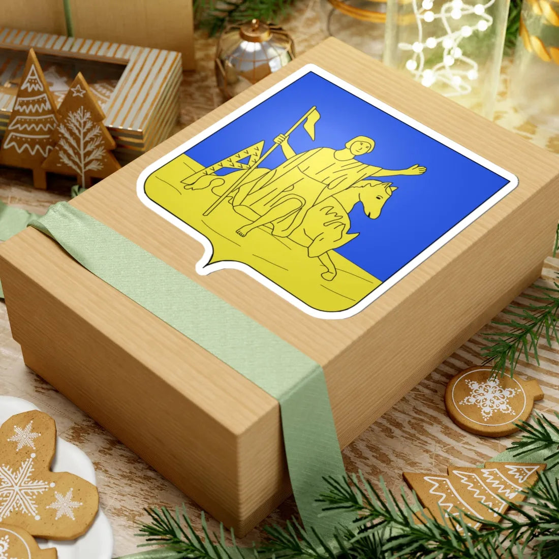 Blason Anderlecht (Belgium) (Coat of Arms) STICKER Vinyl Kiss-Cut Decal - The Sticker Space