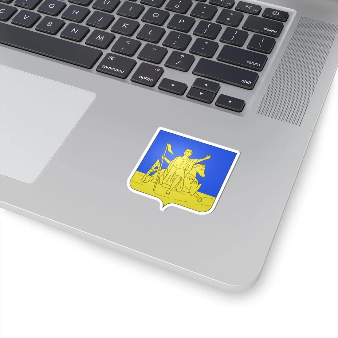 Blason Anderlecht (Belgium) (Coat of Arms) STICKER Vinyl Kiss-Cut Decal - The Sticker Space
