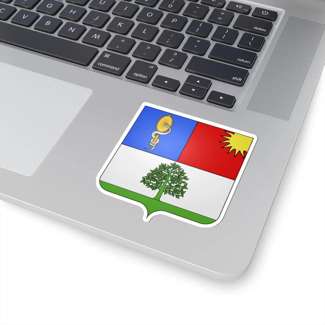 Blason André Joseph Abrial 1758-1820 (France) (Coat of Arms) STICKER Vinyl Kiss-Cut Decal - The Sticker Space