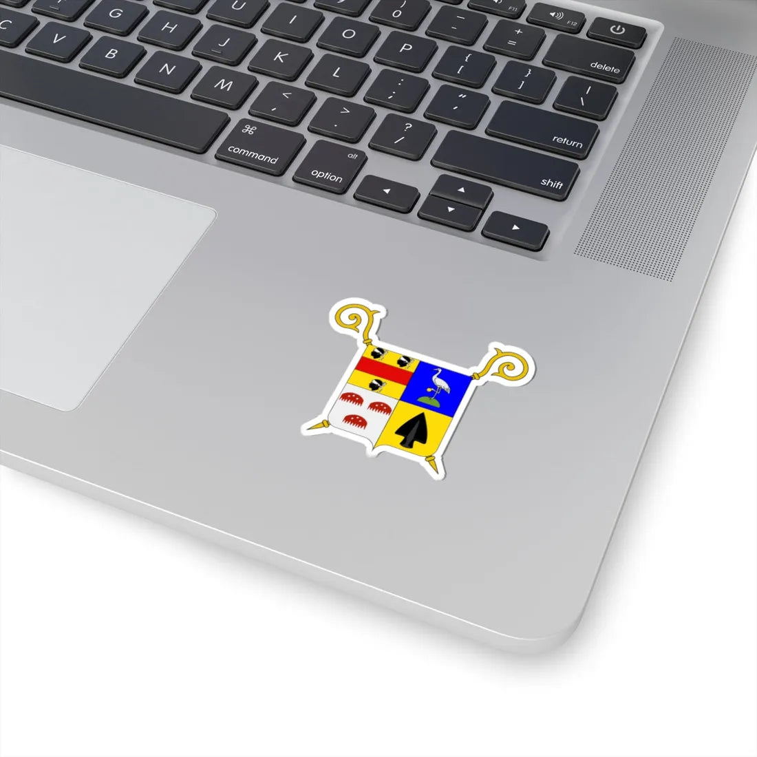Blason Anhée (Belgium) (Coat of Arms) STICKER Vinyl Kiss-Cut Decal - The Sticker Space