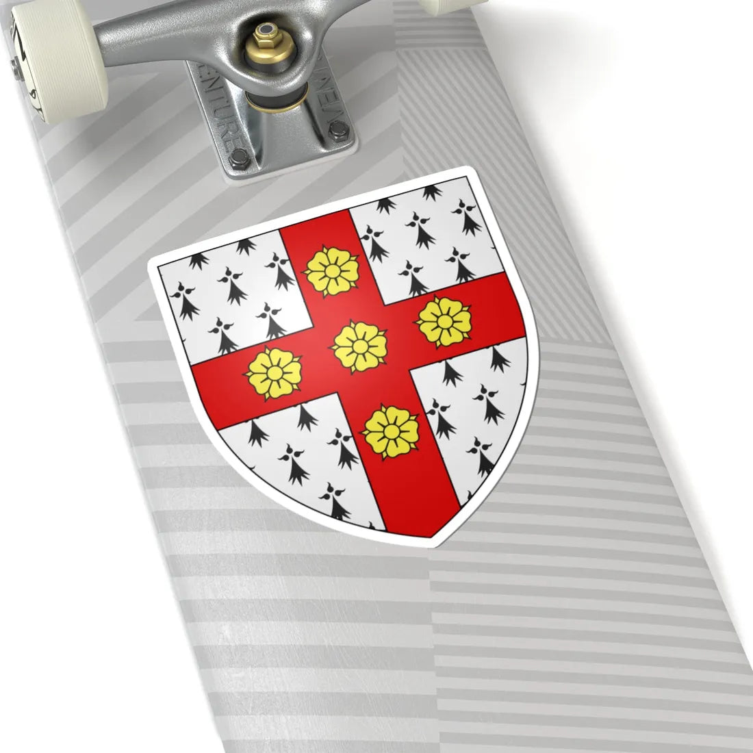 Blason Aniche 59 (France) (Coat of Arms) STICKER Vinyl Kiss-Cut Decal - The Sticker Space