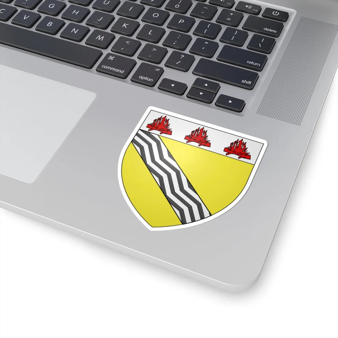 Blason Anzin (France) (Coat of Arms) STICKER Vinyl Kiss-Cut Decal - The Sticker Space