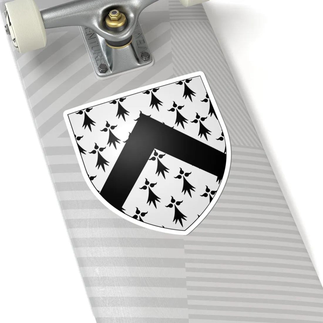 Blason Armbouts-Cappel 59 (France) (Coat of Arms) STICKER Vinyl Kiss-Cut Decal - The Sticker Space