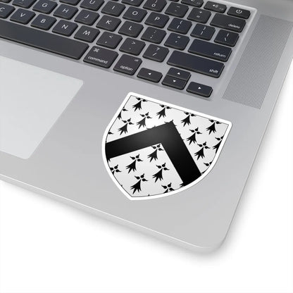 Blason Armbouts-Cappel 59 (France) (Coat of Arms) STICKER Vinyl Kiss-Cut Decal - The Sticker Space