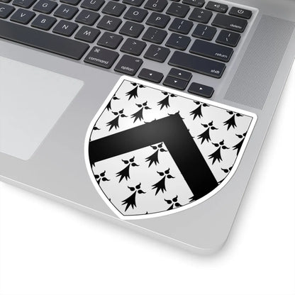 Blason Armbouts-Cappel 59 (France) (Coat of Arms) STICKER Vinyl Kiss-Cut Decal - The Sticker Space