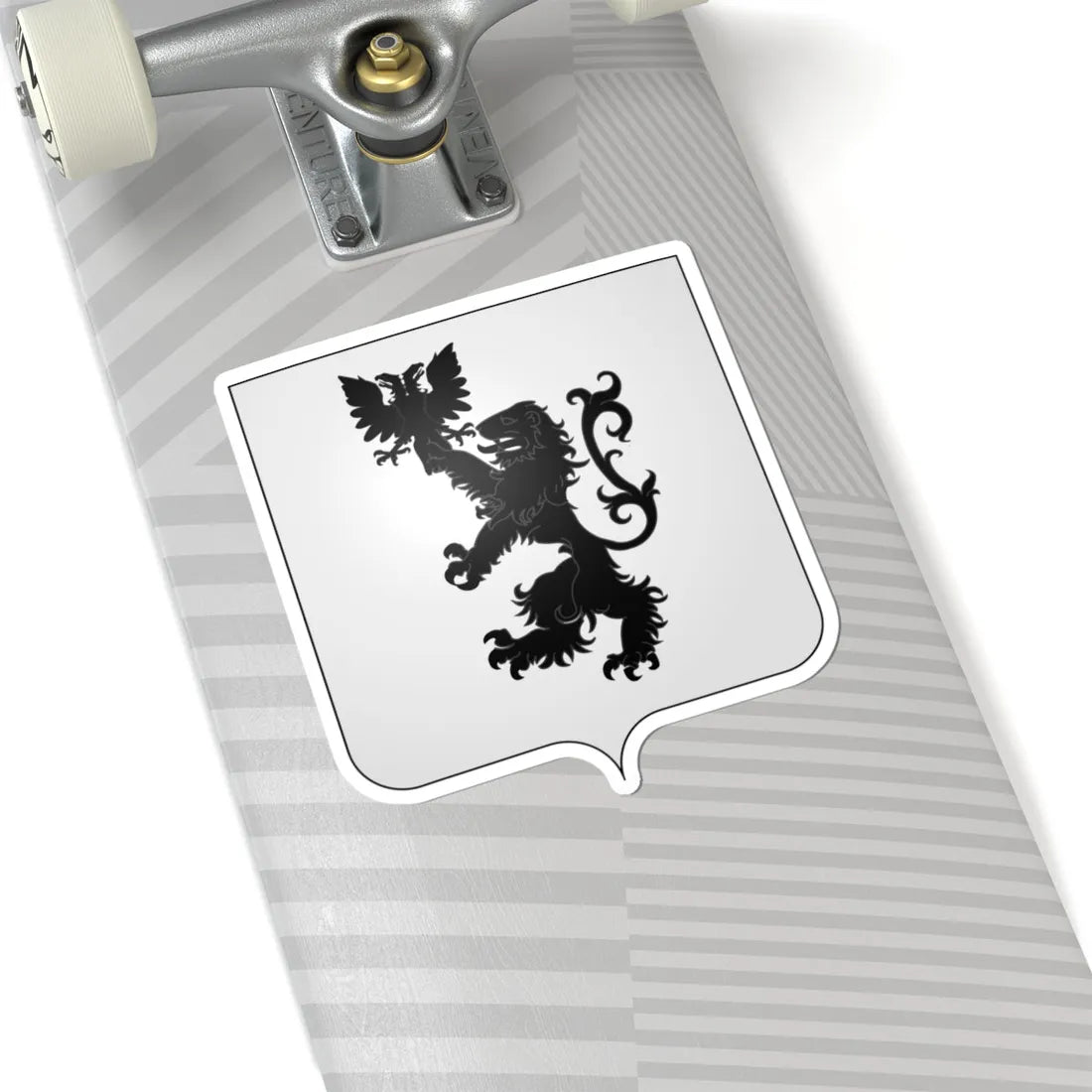 Blason Assenede (Belgium) (Coat of Arms) STICKER Vinyl Kiss-Cut Decal - The Sticker Space