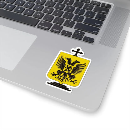 Blason AthBelgique (Belgium) (Coat of Arms) STICKER Vinyl Kiss-Cut Decal - The Sticker Space