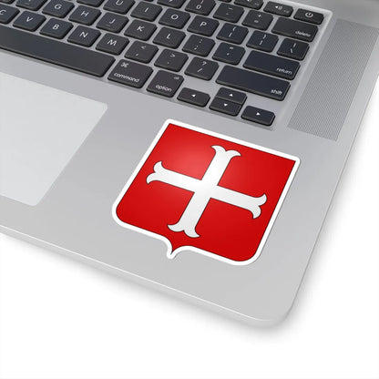 Blason Avelgem (Belgium) (Coat of Arms) STICKER Vinyl Kiss-Cut Decal - The Sticker Space