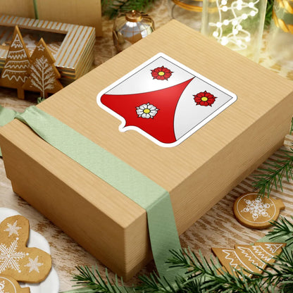 Blason Baelen (Belgium) (Coat of Arms) STICKER Vinyl Kiss-Cut Decal - The Sticker Space