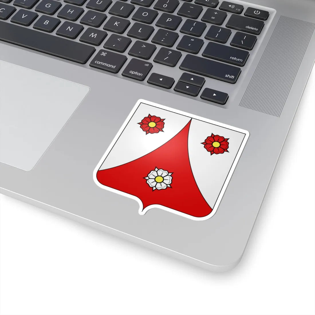 Blason Baelen (Belgium) (Coat of Arms) STICKER Vinyl Kiss-Cut Decal - The Sticker Space