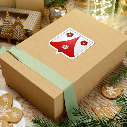 Blason Baelen (Belgium) (Coat of Arms) STICKER Vinyl Kiss-Cut Decal - The Sticker Space