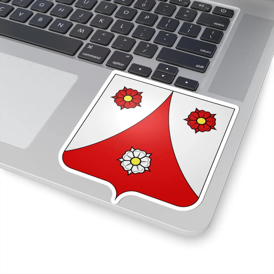 Blason Baelen (Belgium) (Coat of Arms) STICKER Vinyl Kiss-Cut Decal - The Sticker Space