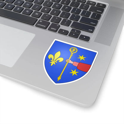 Blason Bassenge (Belgium) (Coat of Arms) STICKER Vinyl Kiss-Cut Decal - The Sticker Space