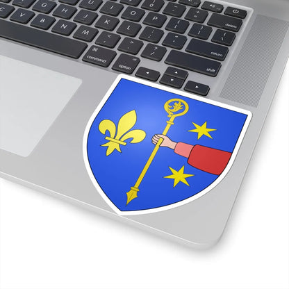 Blason Bassenge (Belgium) (Coat of Arms) STICKER Vinyl Kiss-Cut Decal - The Sticker Space