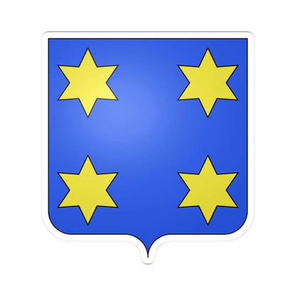 Blason be Abbaye de Bonne-Espérance (Belgium) (Coat of Arms) STICKER Vinyl Kiss-Cut Decal 3 Inch White - The Sticker Space