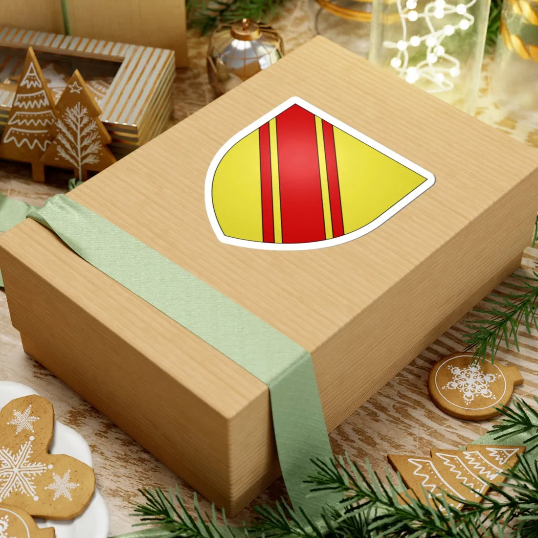 Blason Beaufort-sur-Meuse selon Gelre (Belgium) (Coat of Arms) STICKER Vinyl Kiss-Cut Decal - The Sticker Space