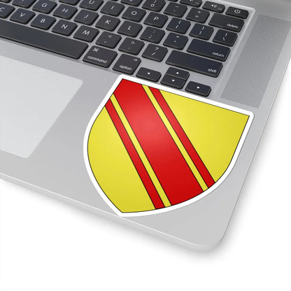 Blason Beaufort-sur-Meuse selon Gelre (Belgium) (Coat of Arms) STICKER Vinyl Kiss-Cut Decal - The Sticker Space