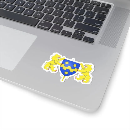 Blason Beerse (Belgium) (Coat of Arms) STICKER Vinyl Kiss-Cut Decal - The Sticker Space